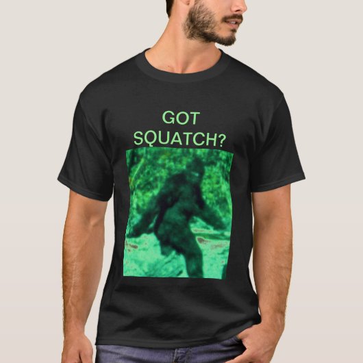 得られたSQUATCHか。 Tシャツ (正面)