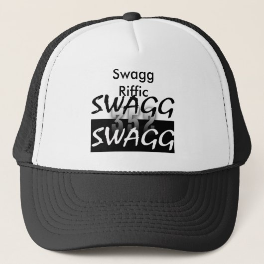 得られたswagga、swagga、SwaggRiffic キャップ (正面)