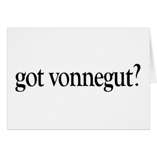 得られたVonnegut (正面横)