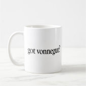 得られたVonnegut コーヒーマグカップ (左)