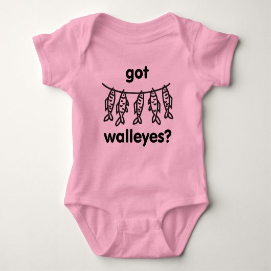 得られたwalleyes ベビーボディスーツ (正面)