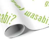 得られたwasabiか。 ラッピングペーパー (ロールコーナー)