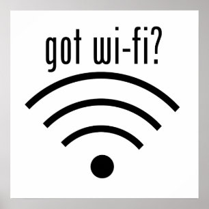 得られたWi-Fiか。 ポスター