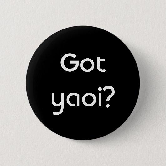 得られたyaoiか。 缶バッジ (正面)