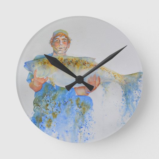 得られなかった遠くに ラウンド壁時計 (正面)