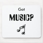 得られるa_funny_music_note_000音楽か。 マウスパッド (正面)
