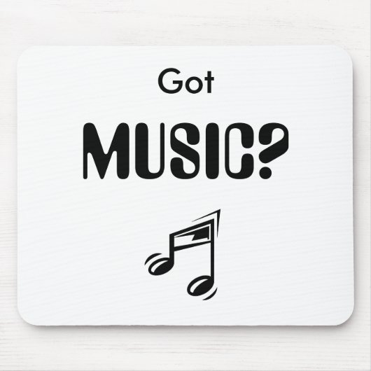 得られるa_funny_music_note_000音楽か。 マウスパッド (正面)