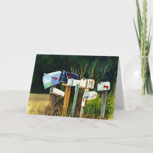 "得られるve郵送します カード (正面)