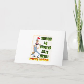 得るように田舎者のフェスティバル シーズンカード