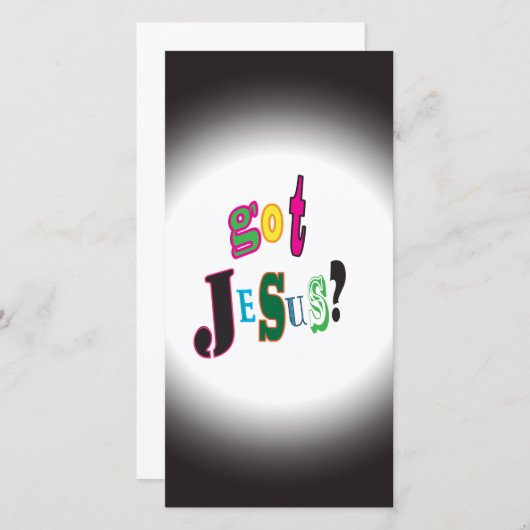 得イエスキリスト宗教的ブラックオーバル抽象芸術 (正面/裏面)