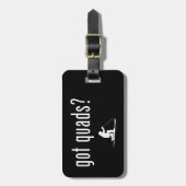 得カーズテレマークスキー ラゲッジタグ (正面縦)