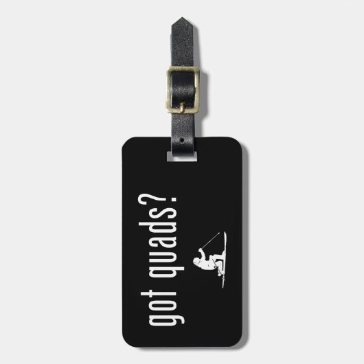 得カーズテレマークスキー ラゲッジタグ (正面縦)