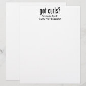 得カール？ レターヘッド (正面/裏面)