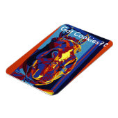 得クッキー??主磁石の馬 マグネット (左側)