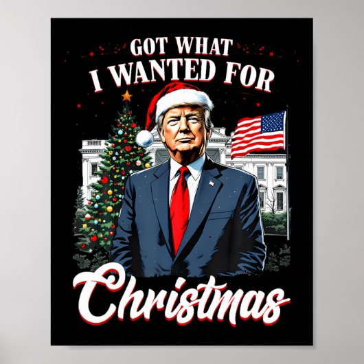 得クリスマスのトランプに欲しかった物 ポスター (正面)