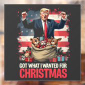 得クリスマストランプサンタ ウィンドウサイン (シート2)