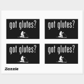 得グルテテレマークスキー 長方形シール (シート)