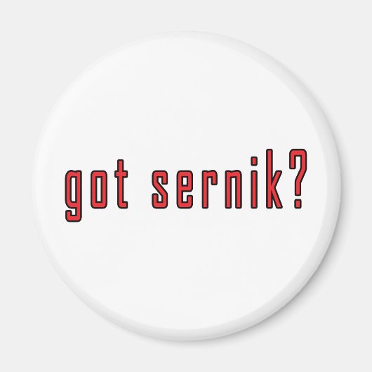 得セルニク？ マグネット (正面)