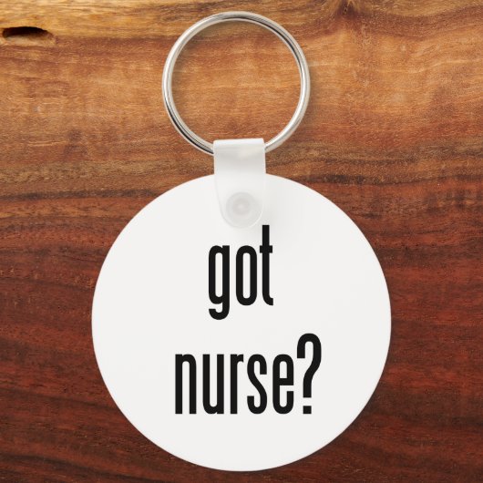 得ナース? キーホルダー (正面)