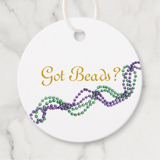 得ビーズ? フェイバータグ (正面)