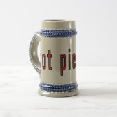 得ピエロ？ ビールジョッキ (正面左)