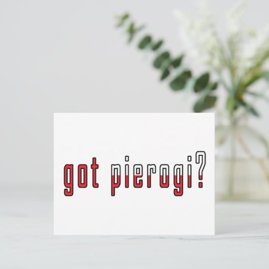 得ピエロ?旗 ポストカード (スタンド正面)