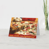 得ピザ?あいさつカード カード (裏面)