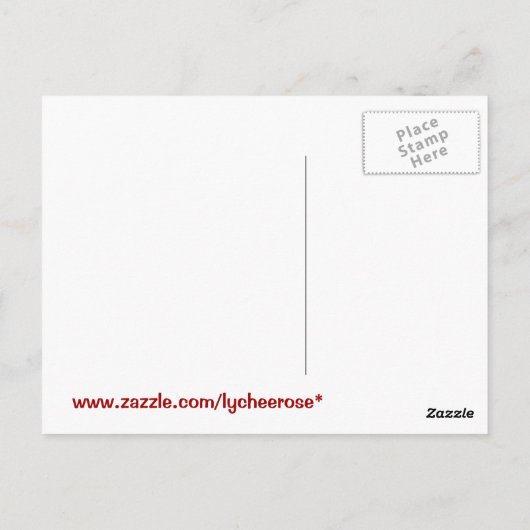 得ピザ?葉書 ポストカード (裏面)