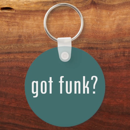 得ファンク? キーホルダー (正面)