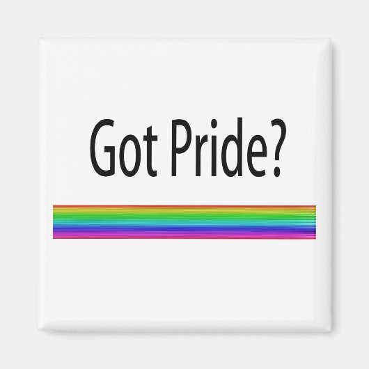 得プライド? マグネット (正面)