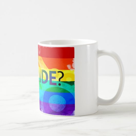 得プライドLGBT国旗 コーヒーマグカップ (右)