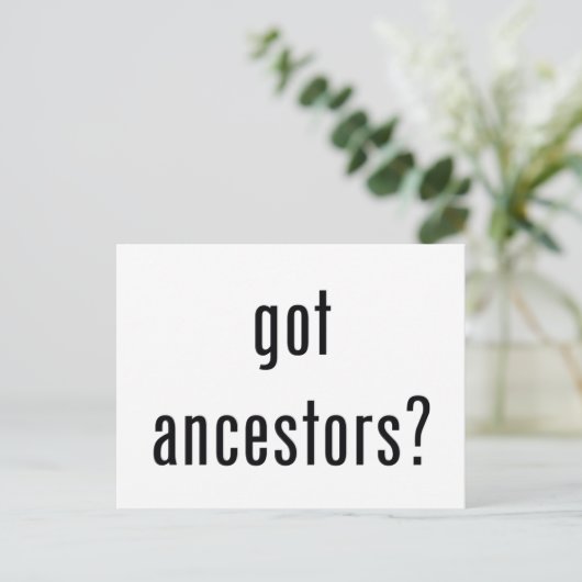 得先祖？ ポストカード (スタンド正面)