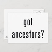 得先祖？ ポストカード (正面/裏面)