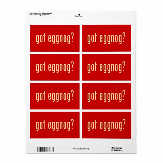 得卵? ラベル (フルシート)