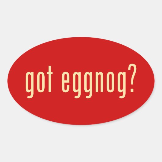 得卵? 楕円形シール (正面)