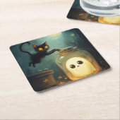 得君 スクエアペーパーコースター (アングル)