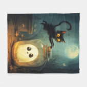 得君 フリースブランケット (正面(横))