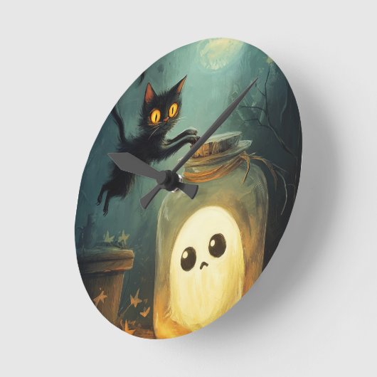 得君 ラウンド壁時計 (傾斜)