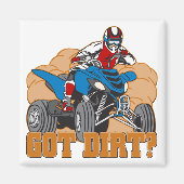 得土ATV マグネット (正面)