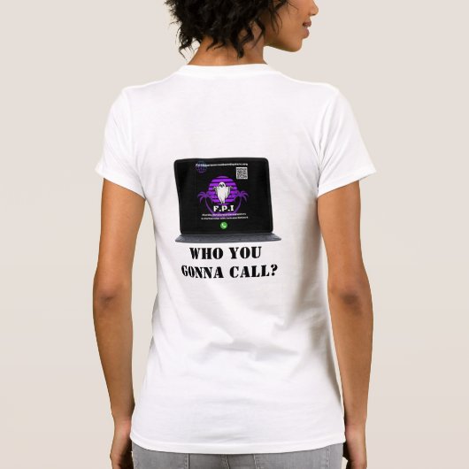 得幽霊Tシャツ Tシャツ (裏面)