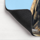 得意気にとまられる マウスパッド (コーナー)