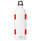 得意気にレバノン人-レバノンがあること誇りを持ったな-レバノン ウォーターボトル (裏面)