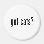 得猫？ マグネット (正面)