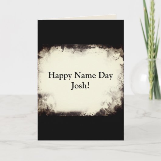 得誕生日 カード (正面)