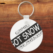 得雪 – 《植物》アスペン キーホルダー (正面)