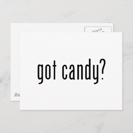 得飴？ ポストカード (正面/裏面)