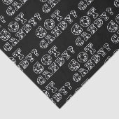 得飴？白黒スカルハロウィーン 薄葉紙 (詳細)