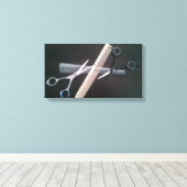 得髪??? キャンバスプリント (インサイチュ (ウッドフロア))