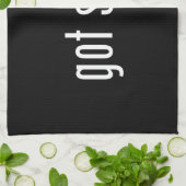 得魂? キッチンタオル (折り畳み)