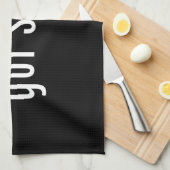 得魂? キッチンタオル (四つ折り)